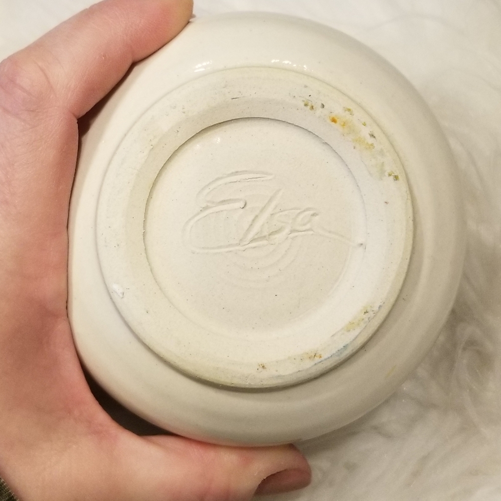 Hand Thrown Small Ceramic Glazed Bud Vase - Picture 5 of 5